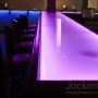 purplerain castglass countertop close