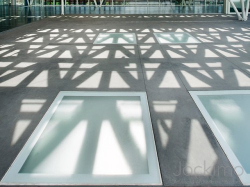 aspen art museum glass flooring