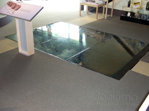 jamestownarchaearium historicglassflooring